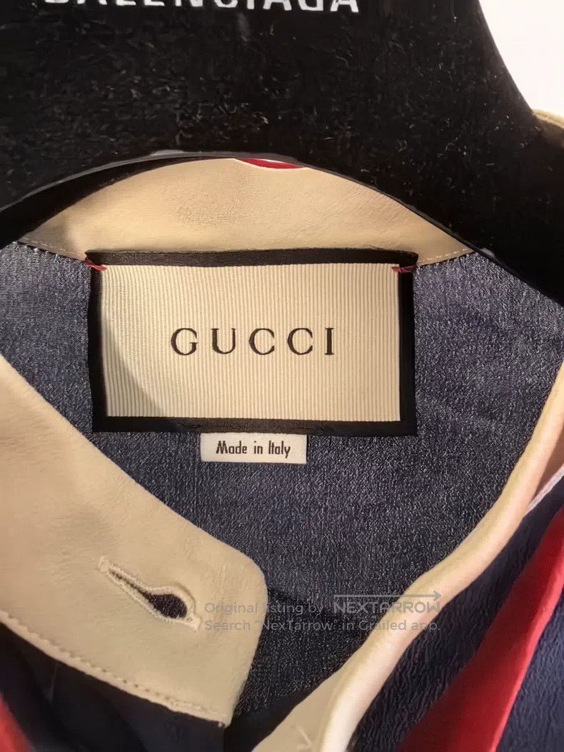 Gucci gucci Mulberry silk shirt Size M / US 6-8 / IT 42-44 - 3 Thumbnail