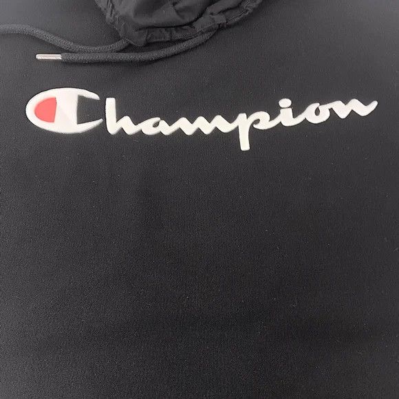 Champion Champion Men's Super Fleece Hoodie w/ Face Mask - Black - Sm Size US S / EU 44-46 / 1 - 6 Thumbnail