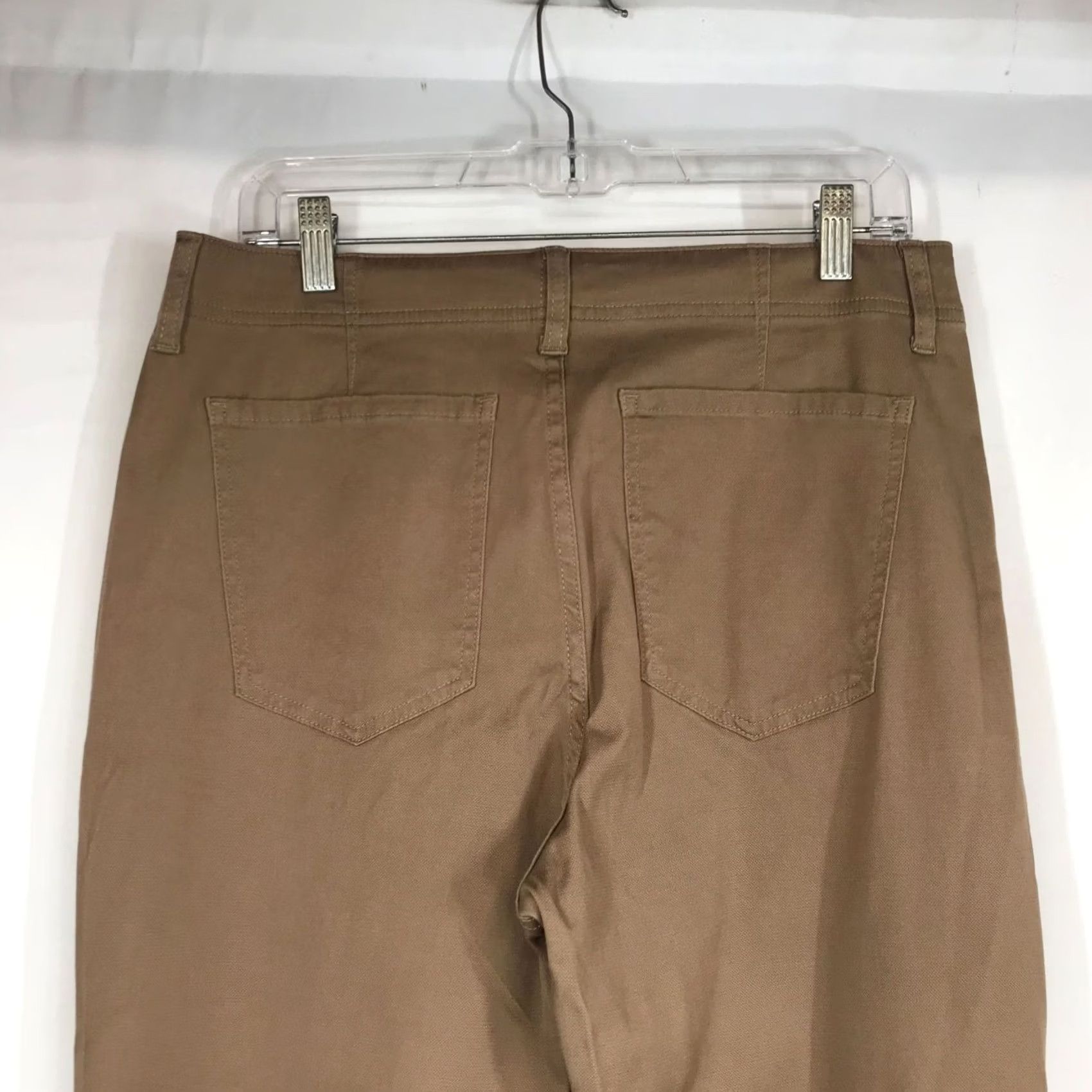 Vintage LIVERPOOL WOMEN'S Brown Lyocell Blend Pants Size 8/29 Size 30" / US 8 / IT 44 - 5 Thumbnail
