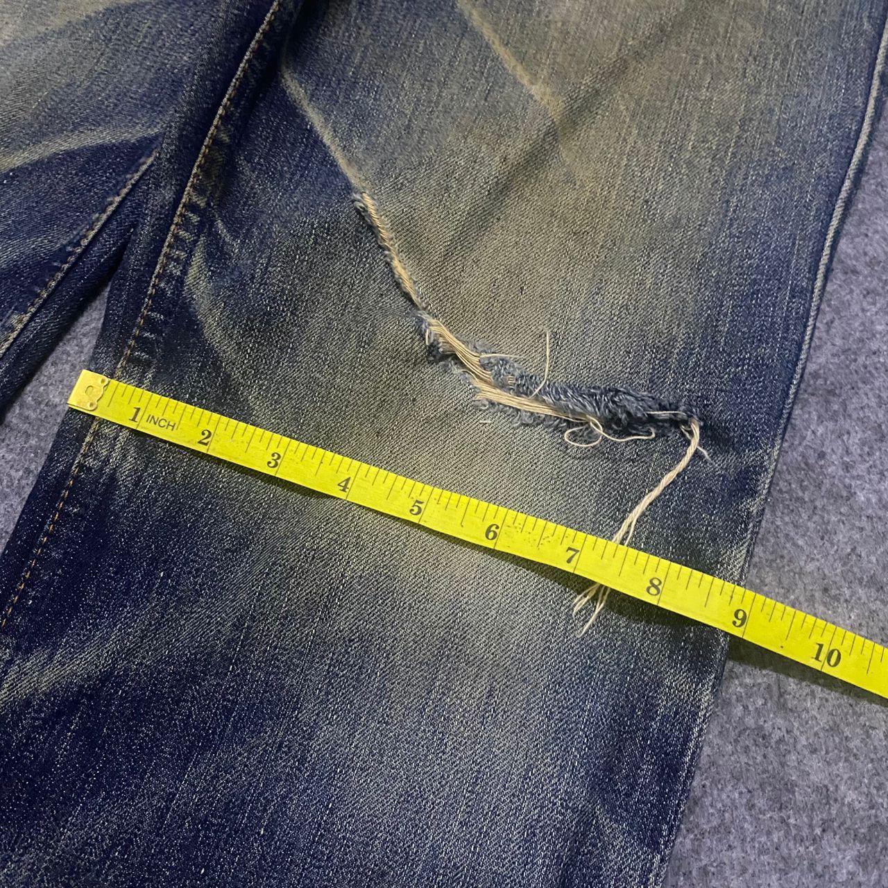 Levi's 💥Best Offer💥Vintage 90s Levis Distressed Kurt Cobain Style Size US 32 / EU 48 - 5 Thumbnail