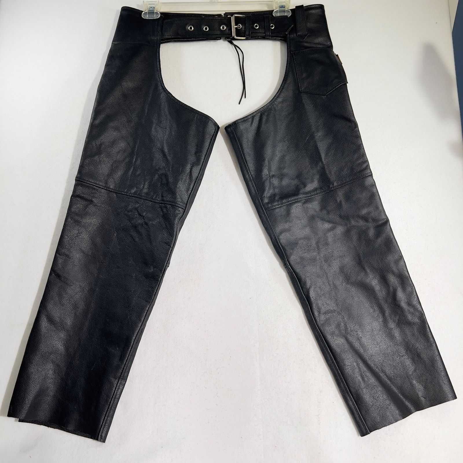 Other Hot Leathers Chaps XL Lined Button Cuffs Full Zip Legs Size US 38 / EU 54 - 3 Thumbnail