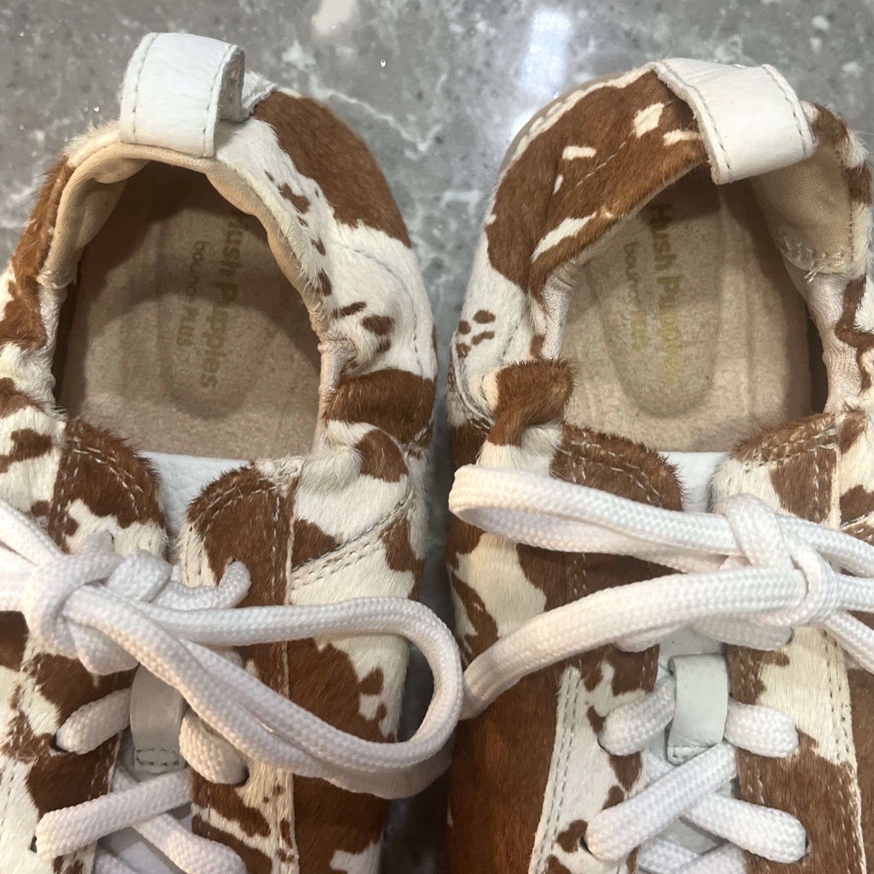 Hush Puppies Hush Puppies Ryann Moyen Women Slip On Sneaker 7.5 Cow Print M Leather Womens Size US 8 / IT 38 - 2 Thumbnail