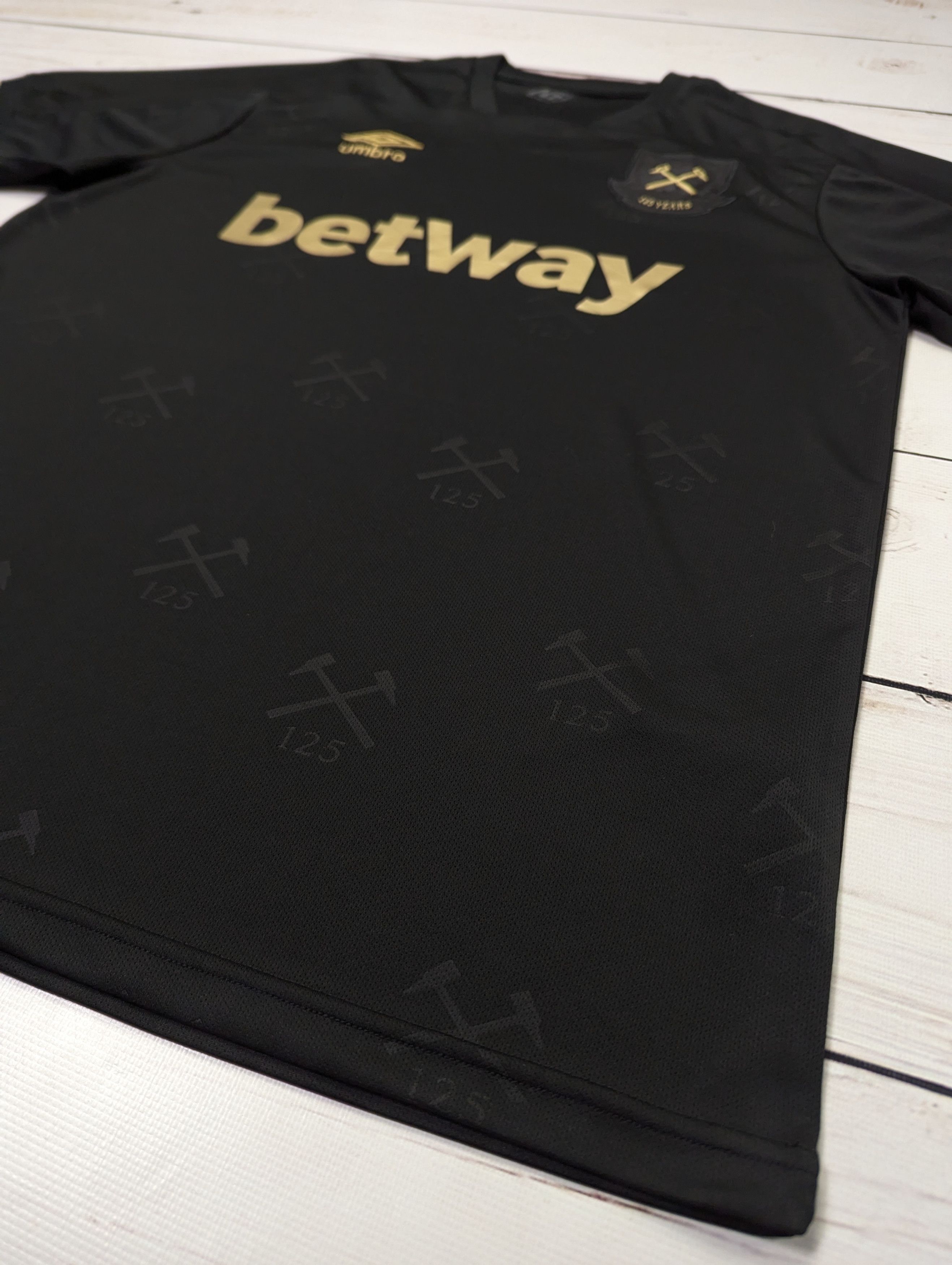 Umbro Umbro West Ham United Third Football Jersey Shirt 125 years Size US XL / EU 56 / 4 - 3 Thumbnail