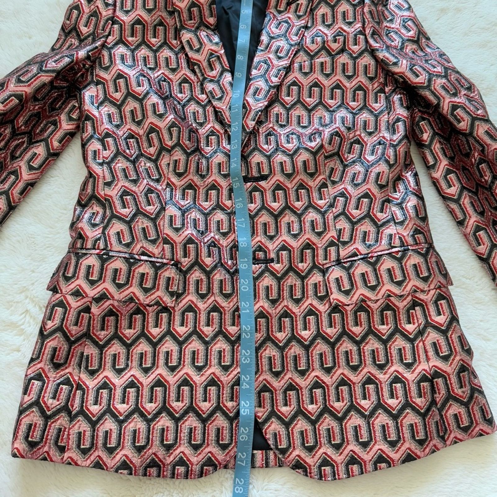 J.Crew J.Crew women metallic jacket size 2 US Retail 780$ Size XS / US 0-2 / IT 36-38 - 7 Thumbnail