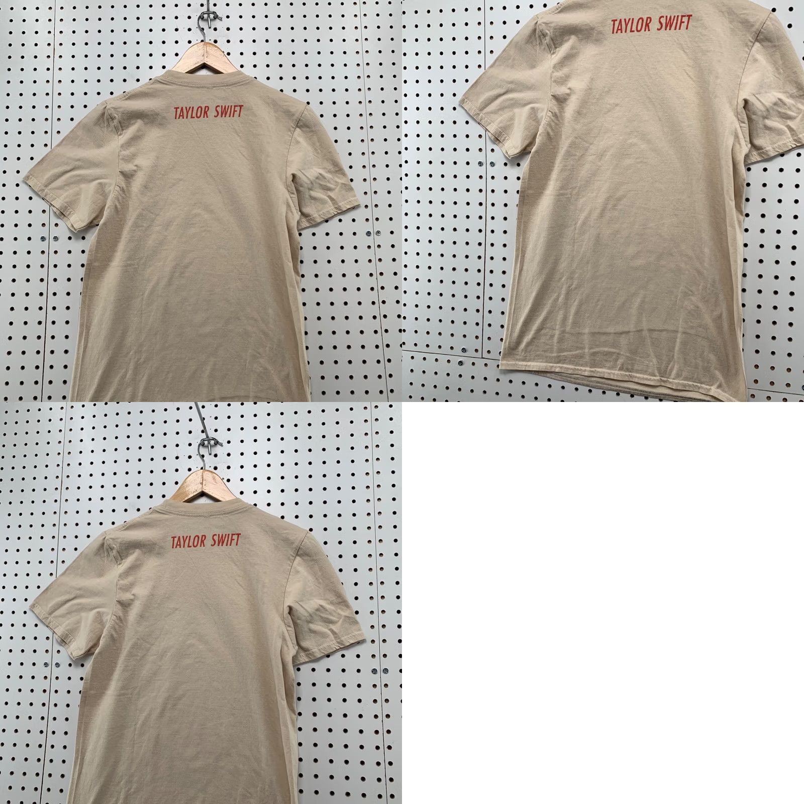 Vintage Taylor Swift Shirt Mens Small Brown Red Version Music Band TEE 17x27.5 Size US S / EU 44-46 / 1 - 10 Thumbnail