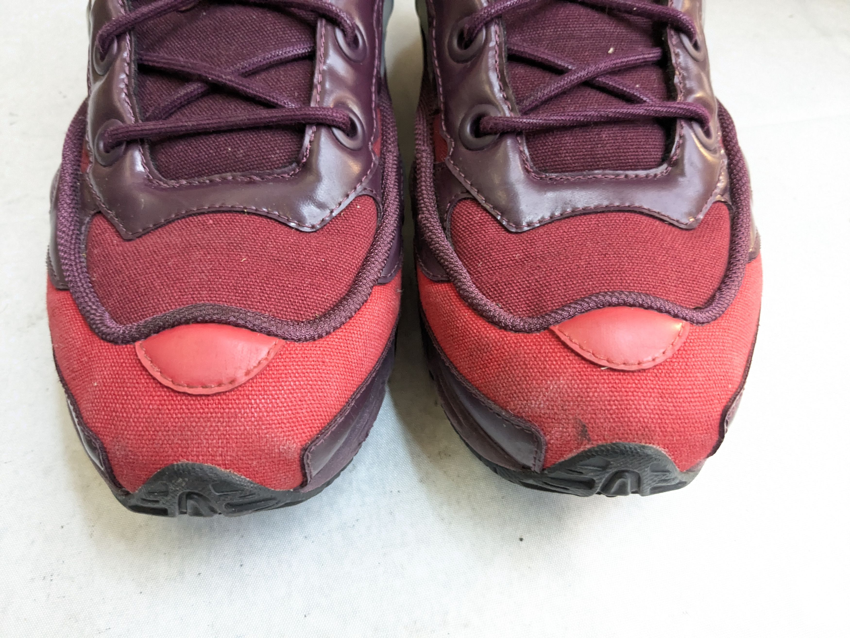 Adidas × Raf Simons Adidas Raf Simons Ozweego 3 Red Burgundy 10 Size US 10 / EU 43 - 3 Thumbnail