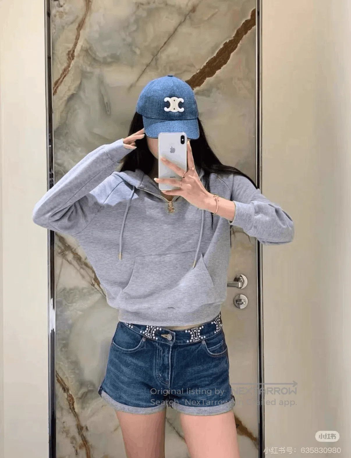 Celine Celine Gray Sweatshirt. Size XS / US 0-2 / IT 36-38 - 9 Thumbnail
