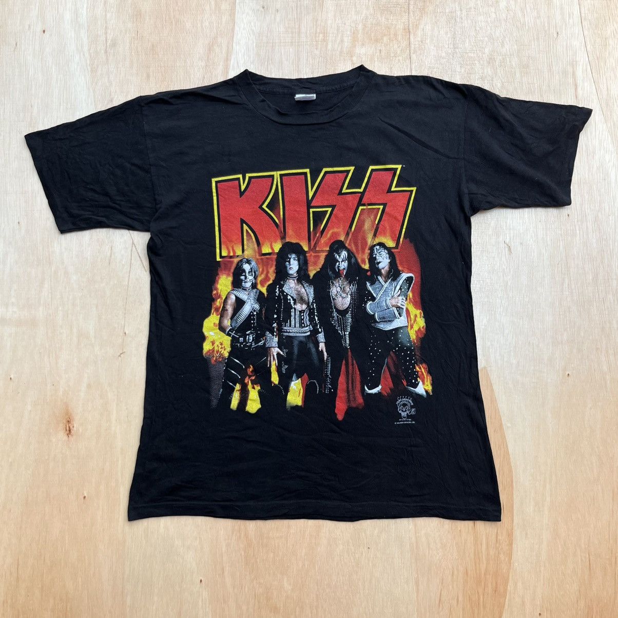 Band Tees KISS ARMY DEPT VINTAGE BAND TEE ©️1996 / METALICA IRON MAIDEN Size US L / EU 52-54 / 3 - 1 Thumbnail