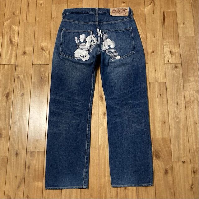 Bape BAPE CAMO Denim Pants a bathing ape NIGO ★size S Size US 30 / EU 46 - 1 Thumbnail
