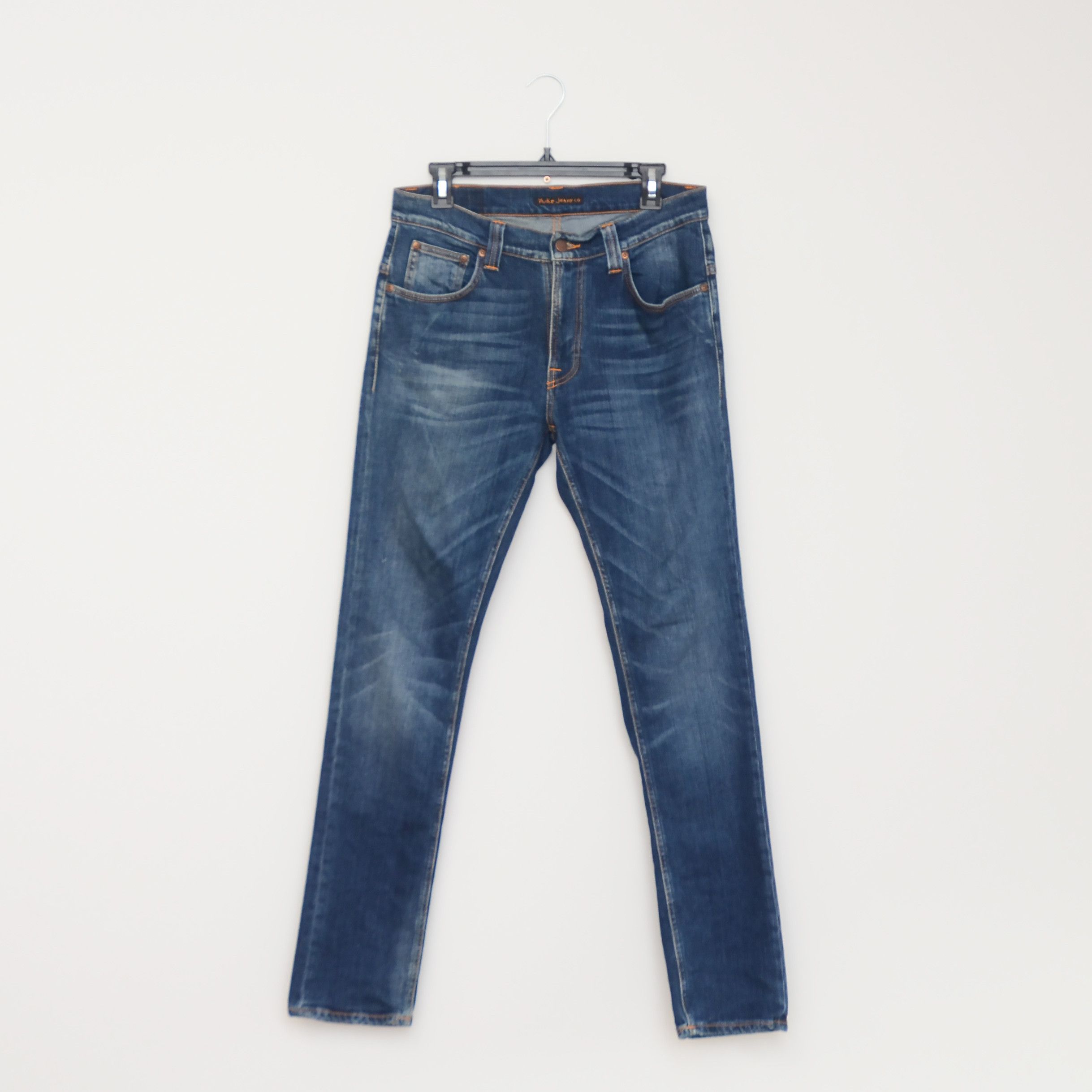 Nudie Jeans Raddled Redcast Tape Ted Denim | Grailed