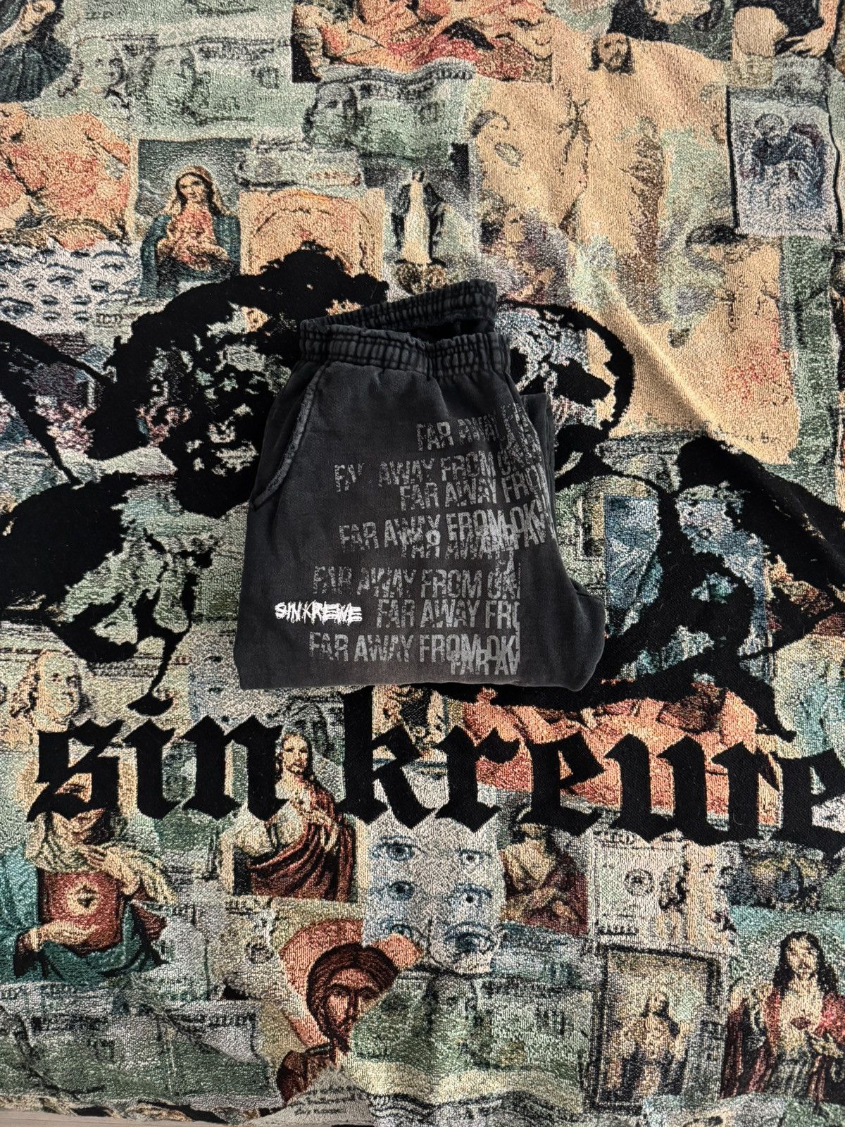 G59 Records × STAFF WORKFORCE sin krewe chetta far away from ok sweatpants distressed ftp Size US 34 / EU 50 - 16 Thumbnail