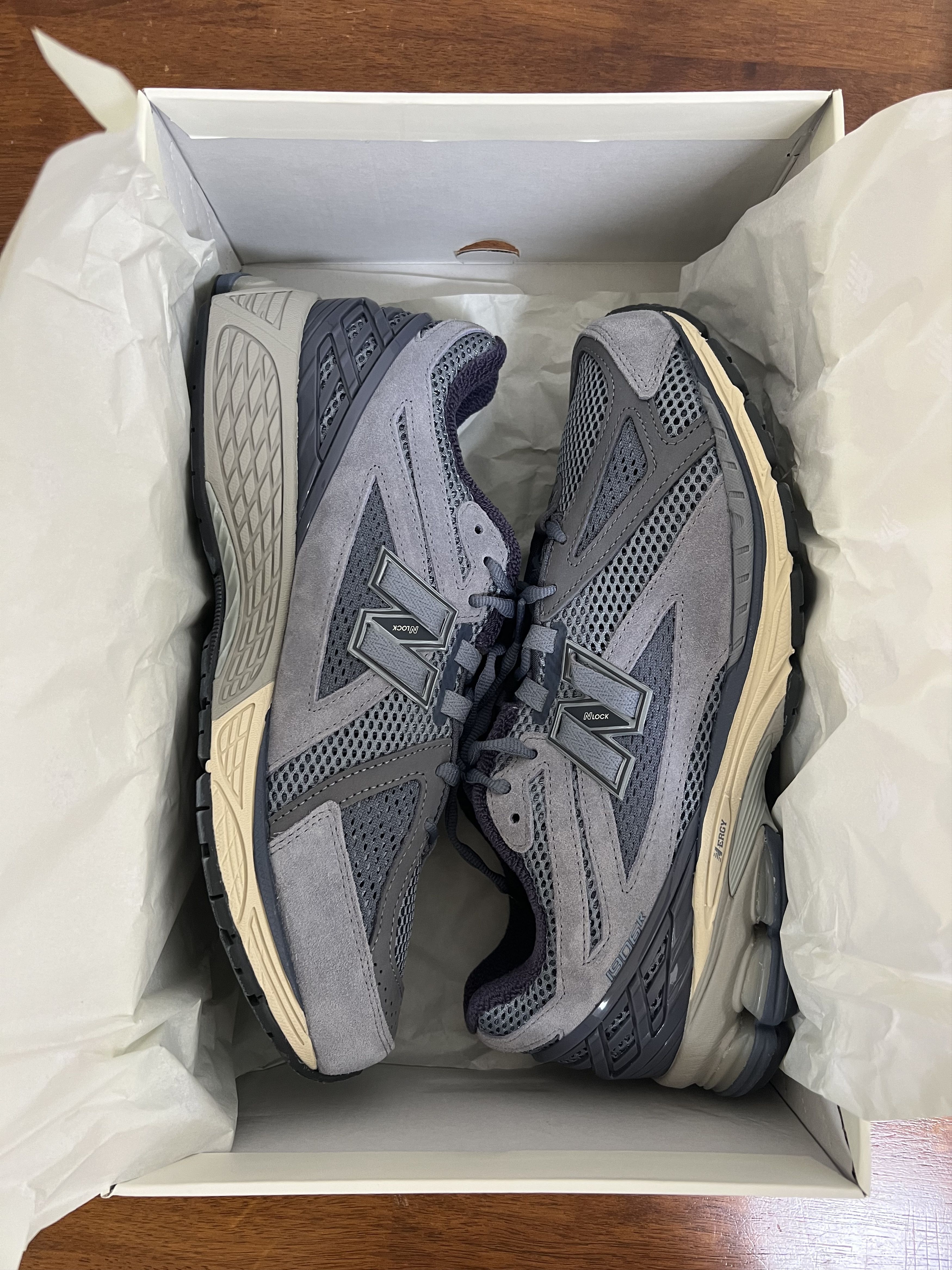 Auralee × New Balance 💚 FW23 Auralee x New Balance 1906R Blue NEW Size US 12 / EU 45 - 15 Thumbnail