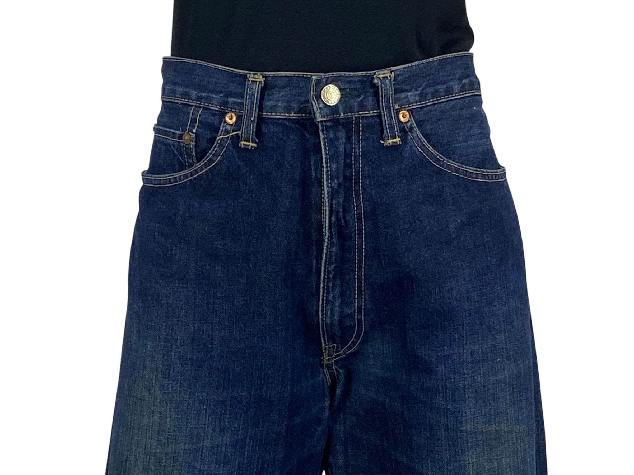 Other Bleach Go Like Selvedge Denim Jeans Baggy Jeans Pants Size US 34 / EU 50 - 3 Thumbnail