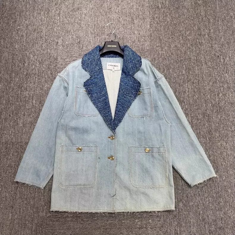 Chanel Chanel Tassel denim jacket 2505-Nextarrow Size XS / US 0-2 / IT 36-38 - 1 Thumbnail