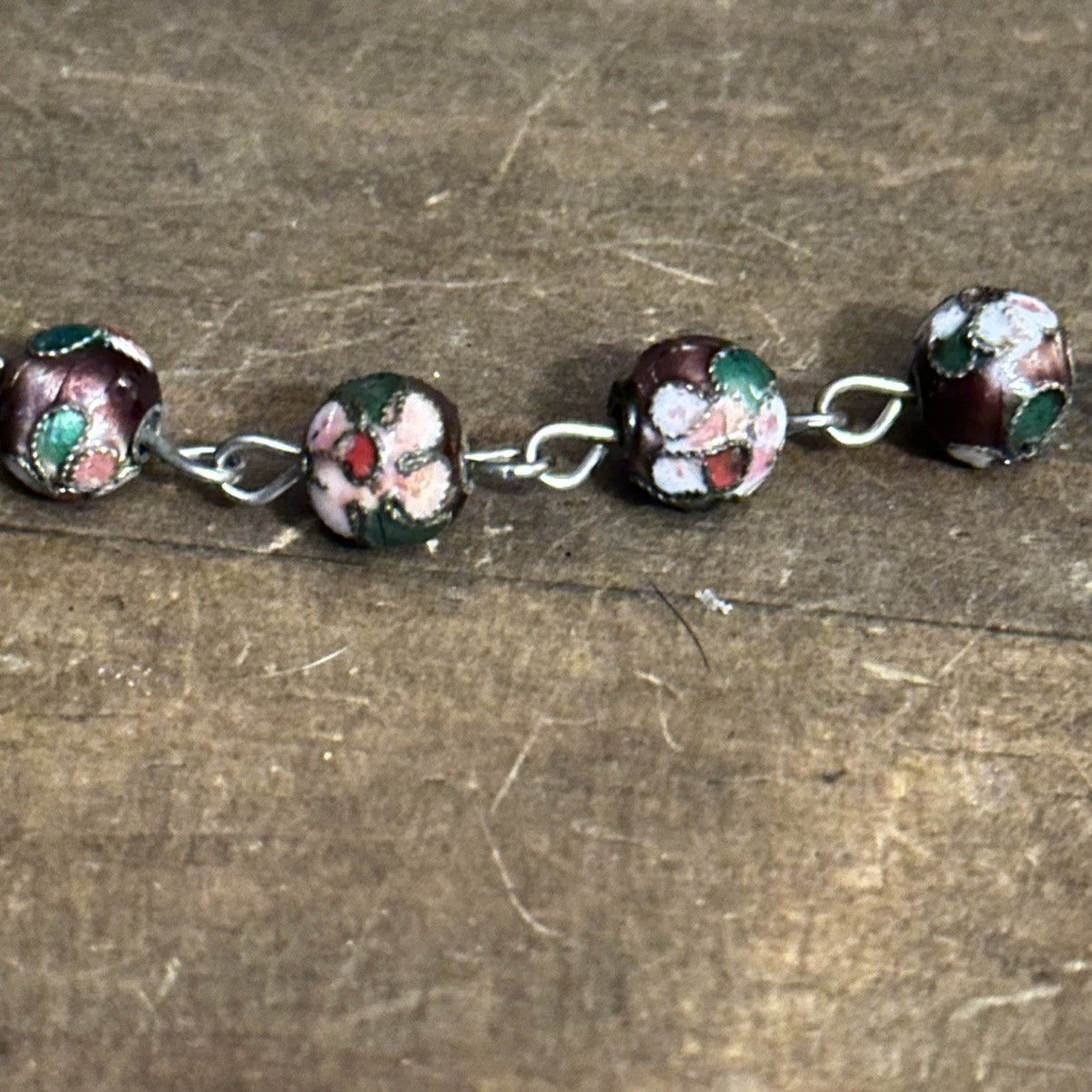 Other Cloisonné bead chain bracelet Size ONE SIZE - 2 Thumbnail