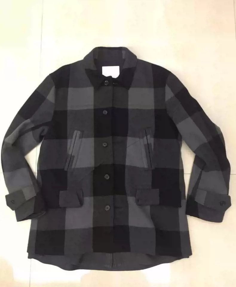 Undercover 10aw plaid coat