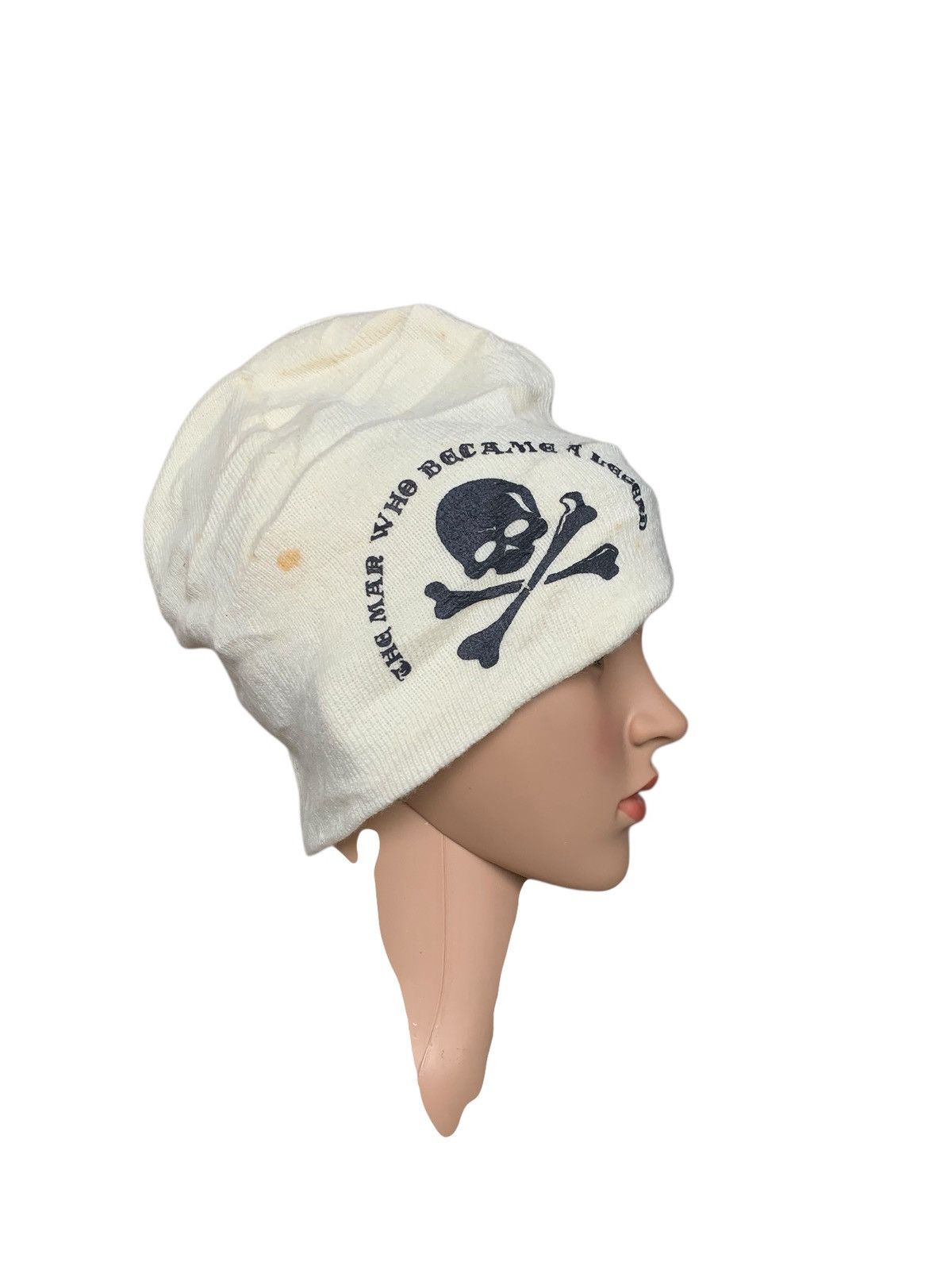 Japanese Brand Skull Beany X Mastermind Rare Beanie Hat Style Size ONE SIZE - 3 Thumbnail