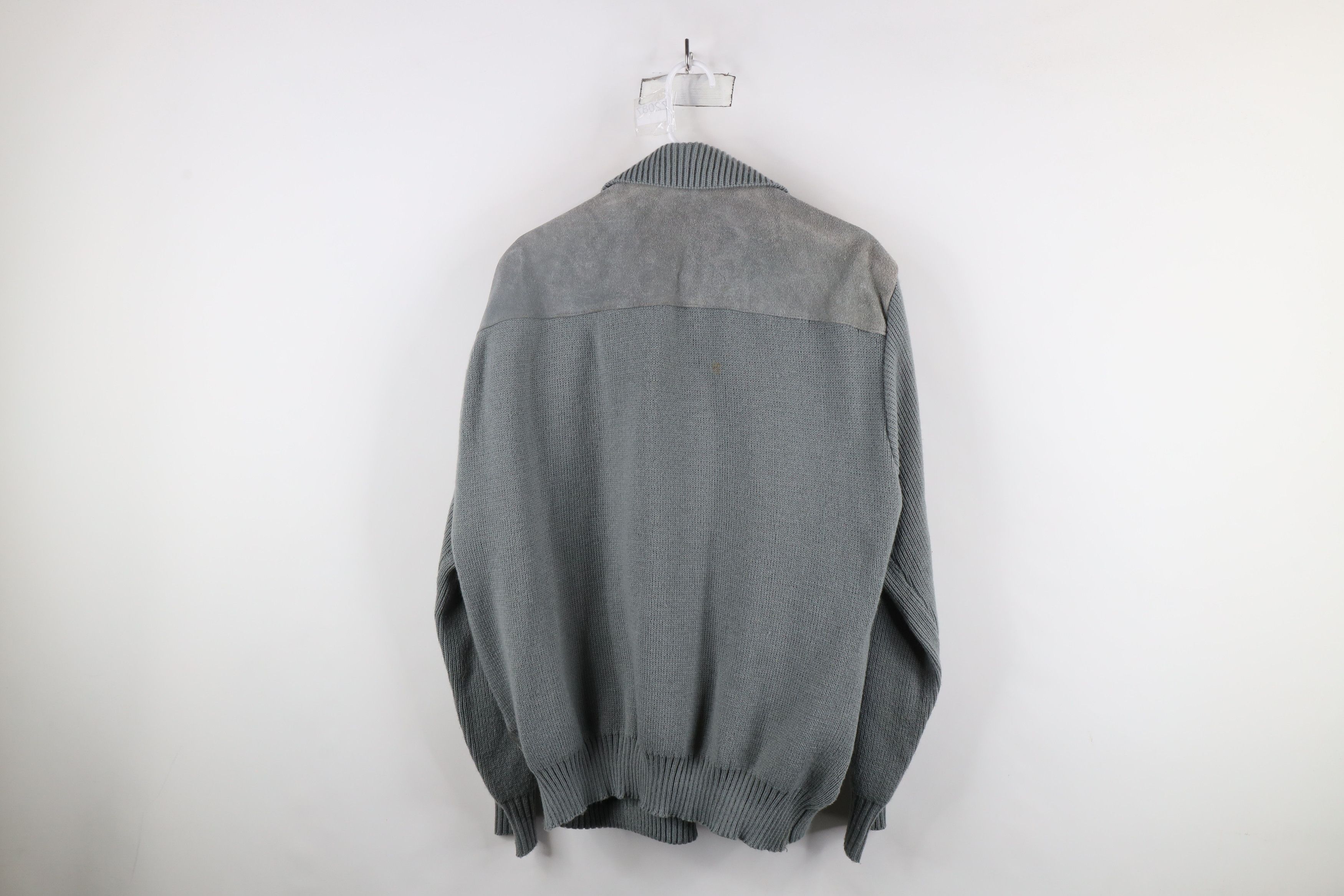 Vintage Vintage 70s Streetwear Knit Full Zip Sweater Jacket Swacket Size US XXL / EU 58 / 5 - 9 Thumbnail