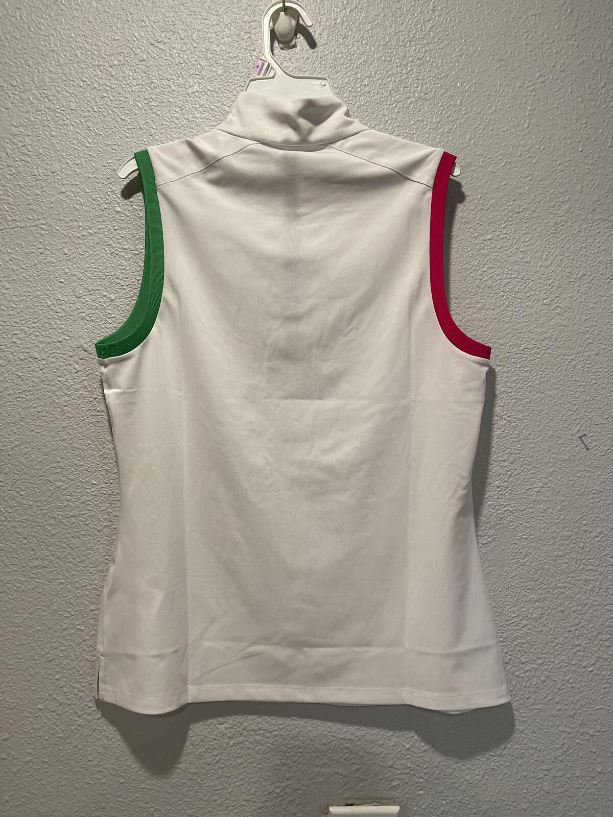 RLX Ralph Lauren RLX Ralph Lauren Women's Golf Sleeveless Polo Shirt Size M Size ONE SIZE - 2 Thumbnail