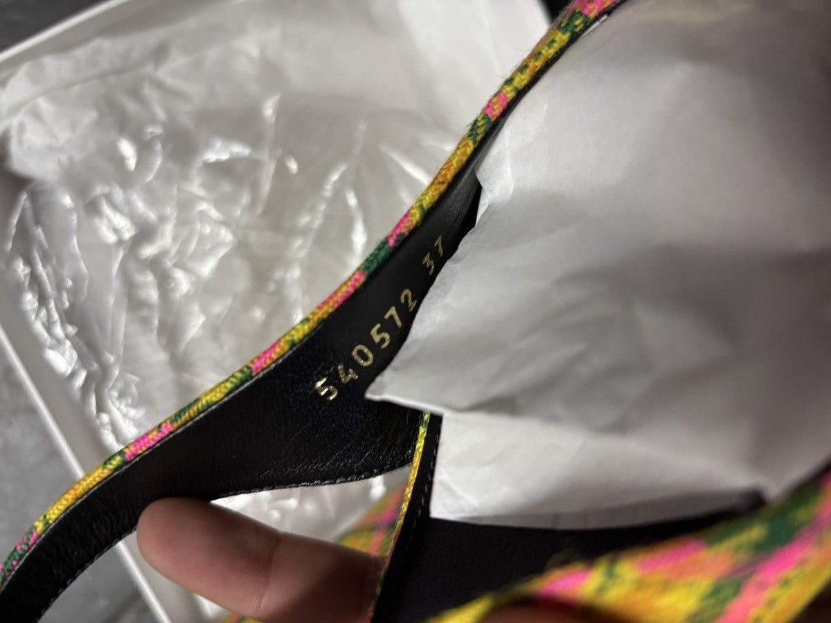 Balenciaga Balenciaga Knife tweed ballet flats plaid multi color Size US 7 / IT 37 - 9 Thumbnail