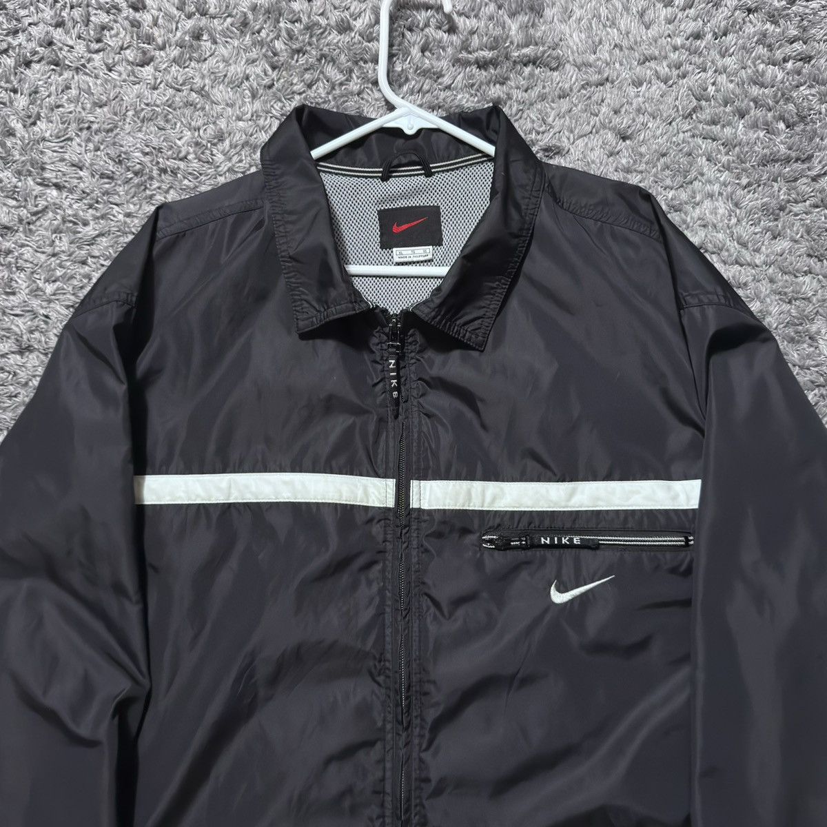 Nike × Nike ACG × Vintage Vintage Nike Windbreaker Track Jacket XL Parka Rain Swoosh Size US XL / EU 56 / 4 - 2 Thumbnail