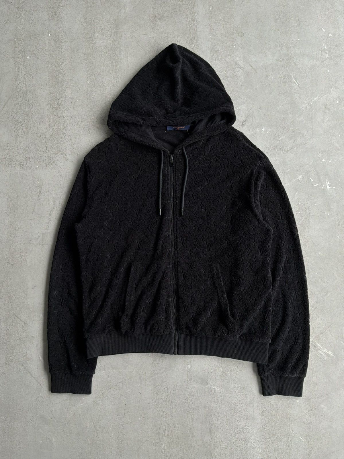 Louis Vuitton Louis Vuitton - French Terry Towel Monogram Zip Hoodie Size US L / EU 52-54 / 3 - 1 Thumbnail