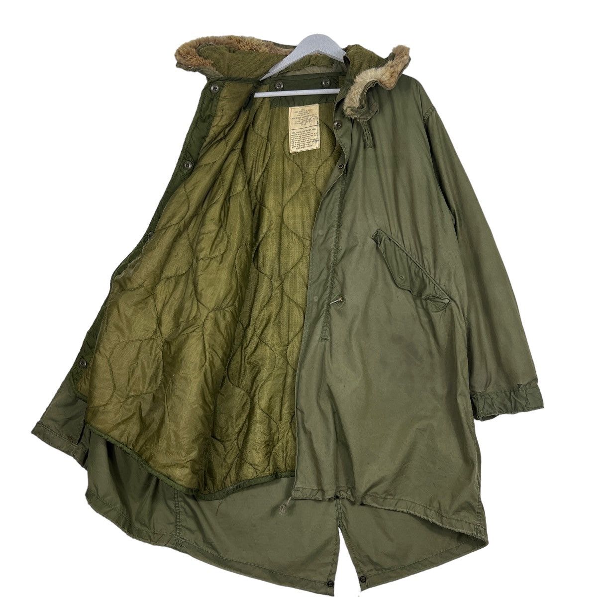 Vintage 🔥 70s VINTAGE CASE INC LINER PARKA US ARMY Size US S / EU 44-46 / 1 - 10 Thumbnail