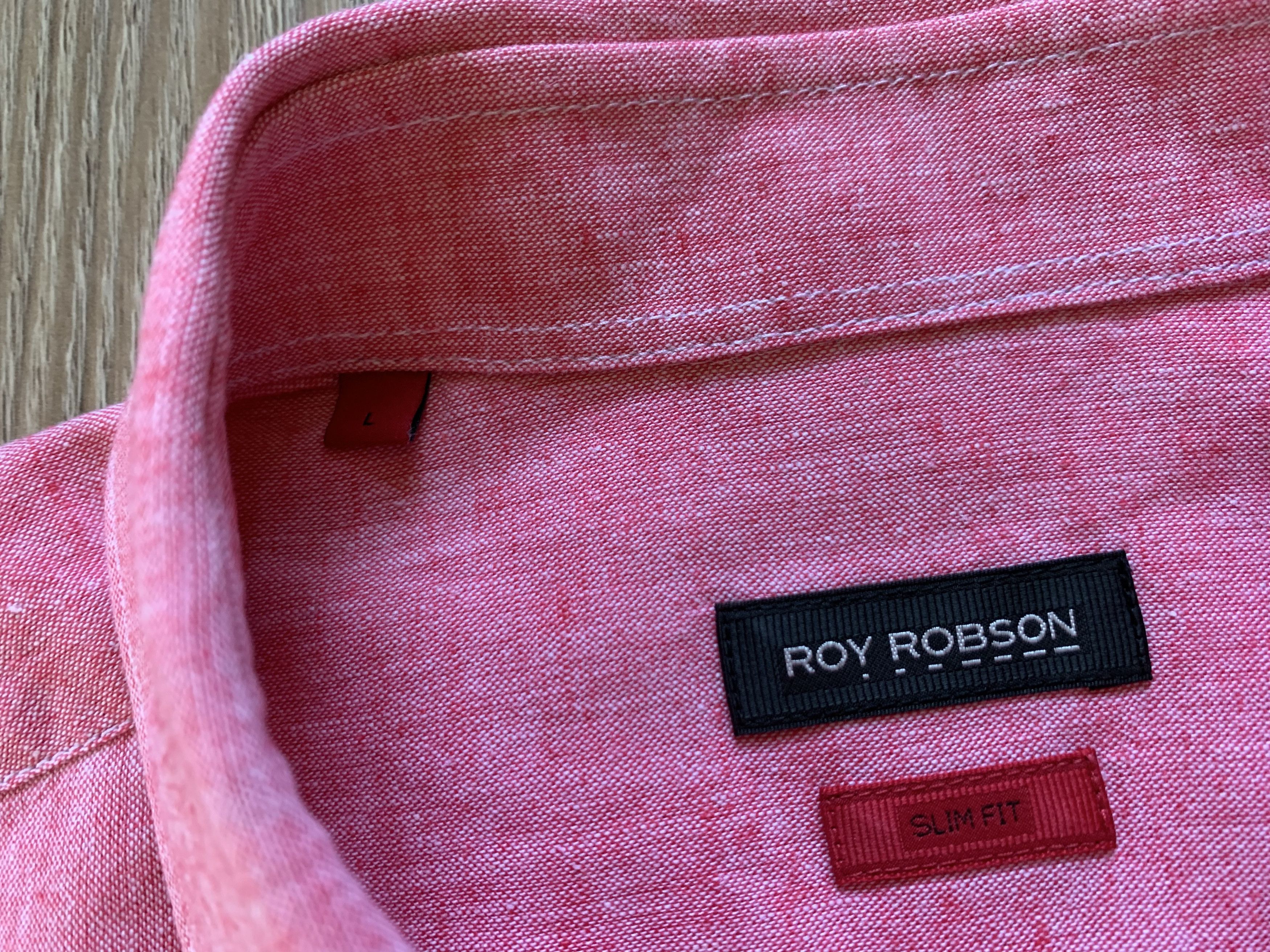 Other Roy Robson Slim Fit Linen Button Up Shirt Size US L / EU 52-54 / 3 - 5 Thumbnail