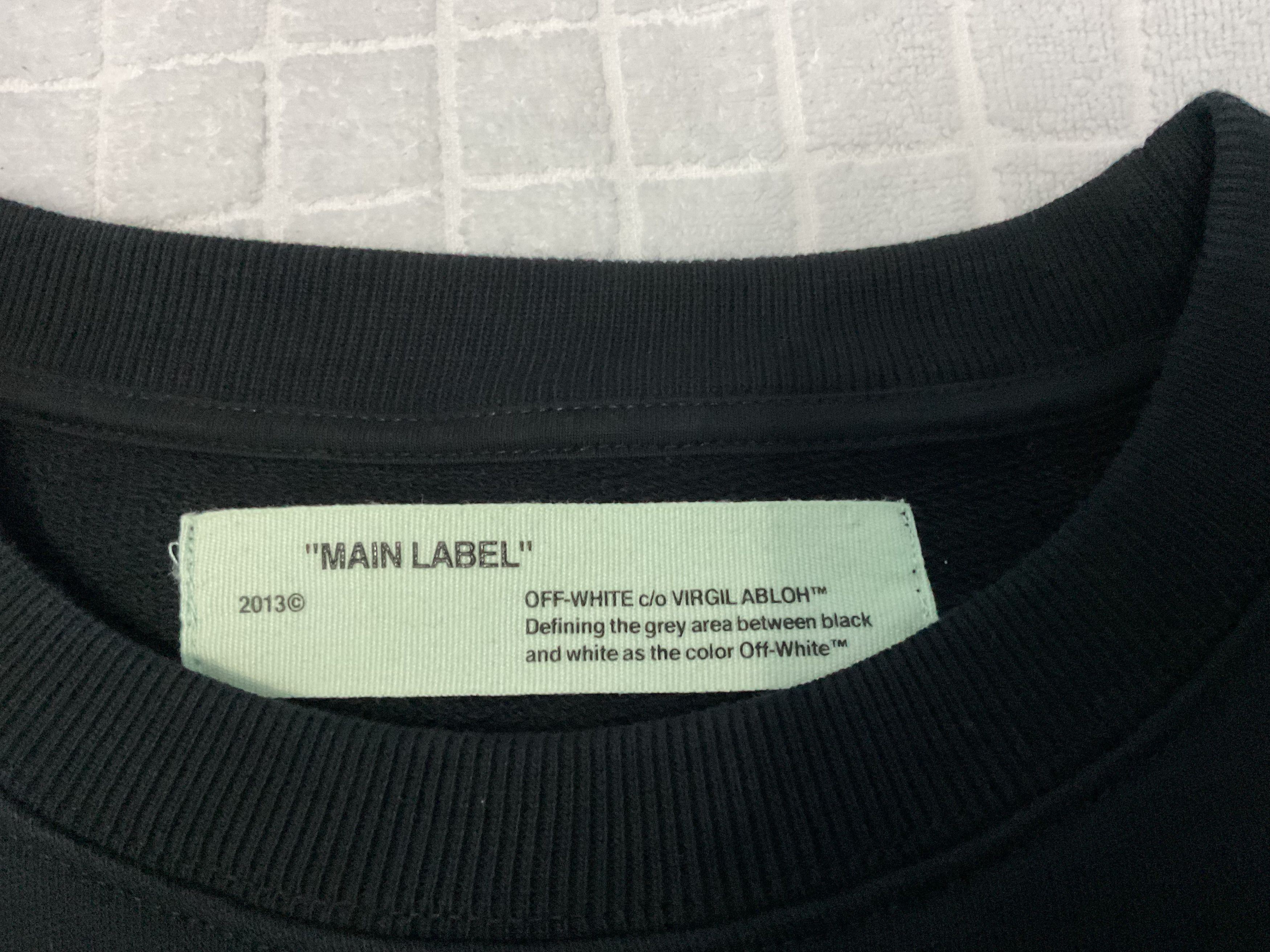 Off-White Off-White Seeing Things Caravaggio painting sweat shirt Size US XS / EU 42 / 0 - 3 Thumbnail