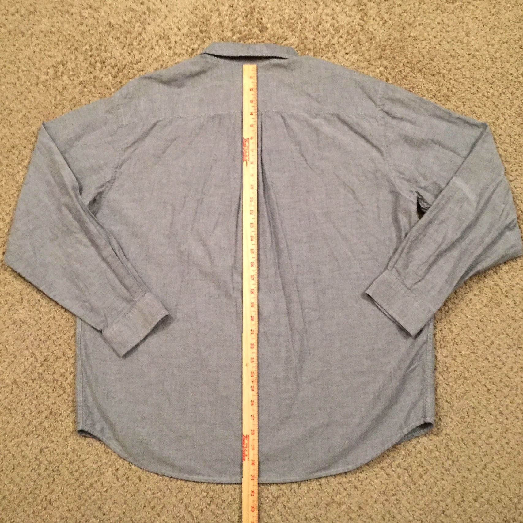 Eddie Bauer Eddie Bauer Shirt Mens XL Blue Long Sleeve Button-Up Regular Cotton Collared Button-Front Mens XL Blue Eddie Bauer Shirt Size US XL / EU 56 / 4 - 6 Thumbnail