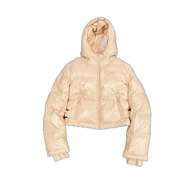 Fendi Fendi Pink Cropped Puffer Jacket with Bag Size XS / US 0-2 / IT 36-38 - 1 Thumbnail