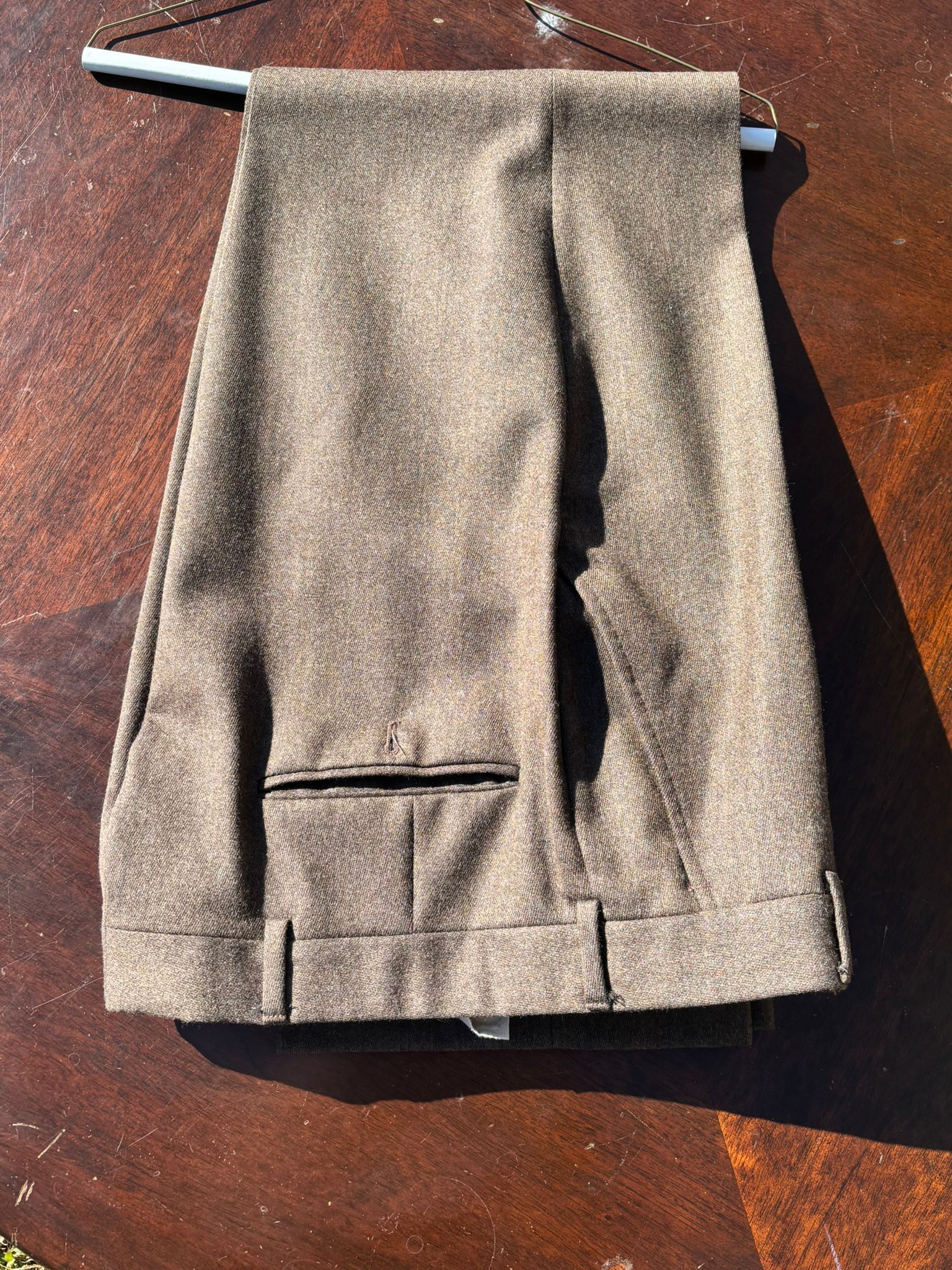 Vintage Wool Pants Size US 34 / EU 50 - 2 Thumbnail