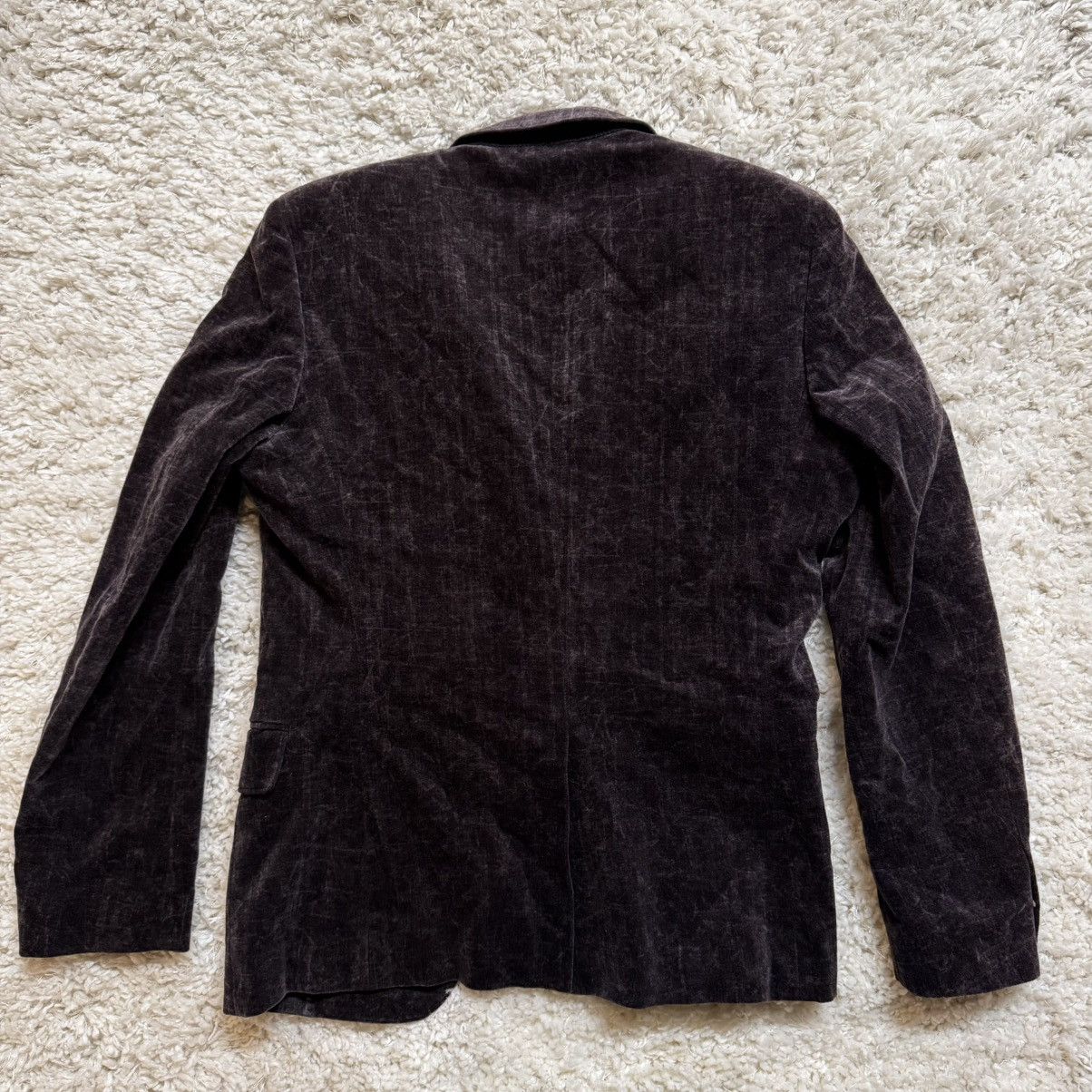 Tornado Mart Tornado Mart Velvet Blazer Coat Size US L / EU 52-54 / 3 - 6 Thumbnail