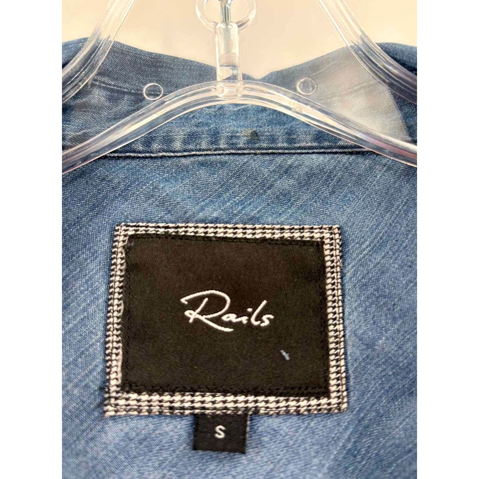 Rails VINTAGE Rails Blue Size Small Button Down Size S / US 4 / IT 40 - 3 Thumbnail
