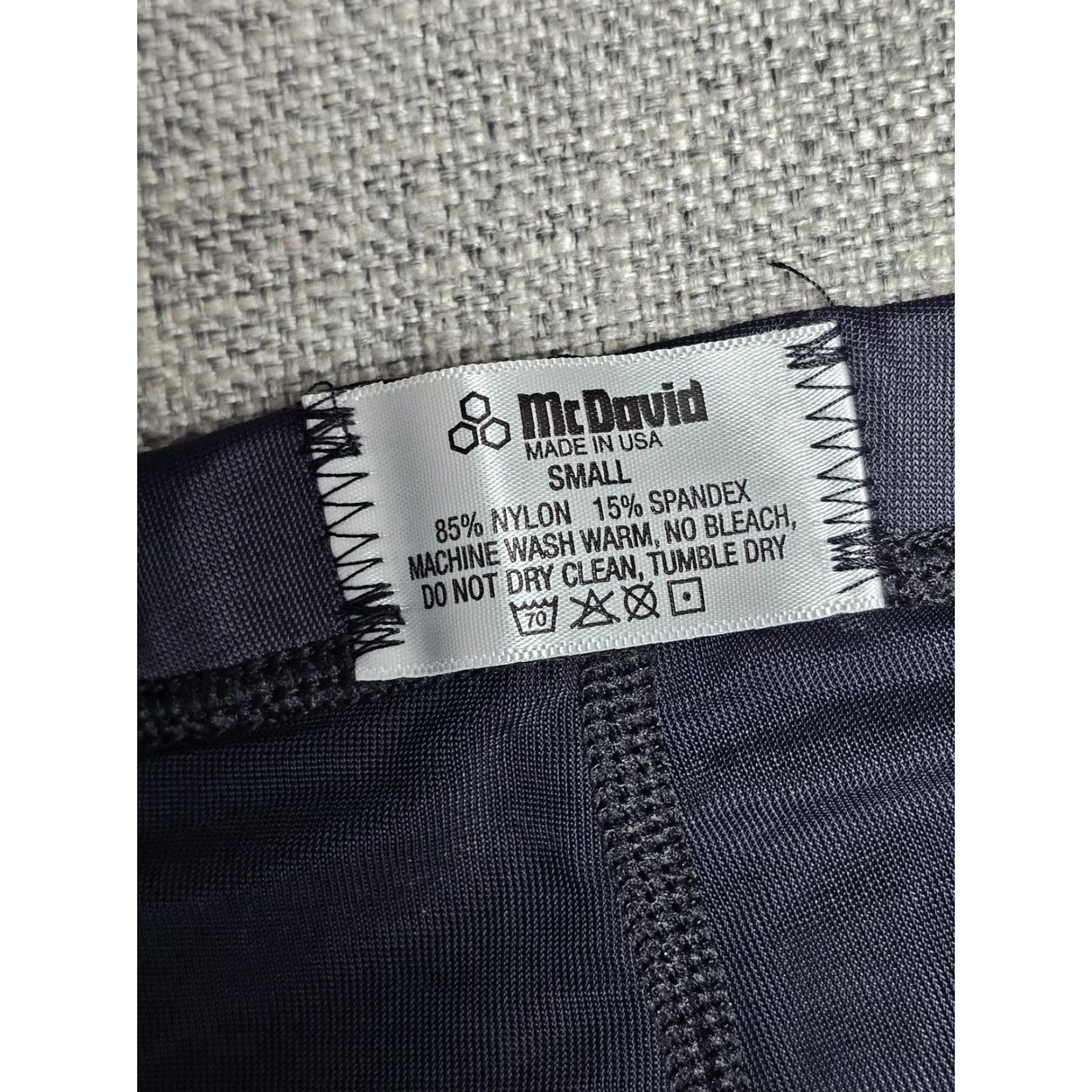 Vintage McDavid Pants Womens Small Black True Compression Recovery Leggings Made USA Size 28" / US 6 / IT 42 - 5 Thumbnail