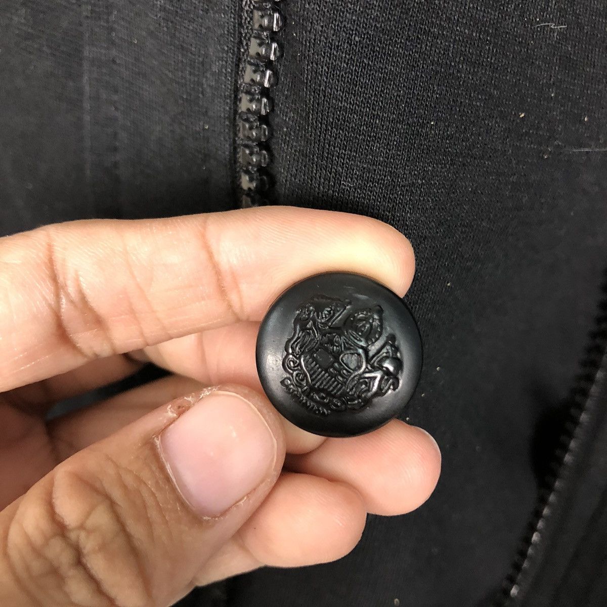 In The Attic 📌Rich Black Biker Jacket Punk In The Attic Jpn Beauty Beast Size US L / EU 52-54 / 3 - 19 Thumbnail