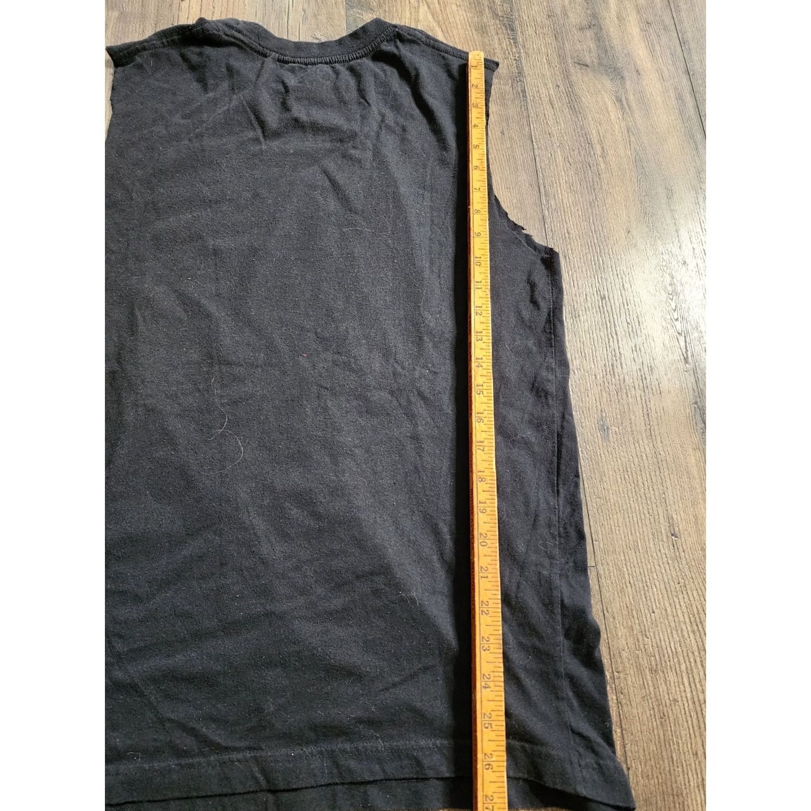 Vintage Mens L Eighty Eight T-Shirt City Classic College School Sports Graphic Print Crew Neck Sleeveless Black Cotton Blend Size US L / EU 52-54 / 3 - 2 Thumbnail