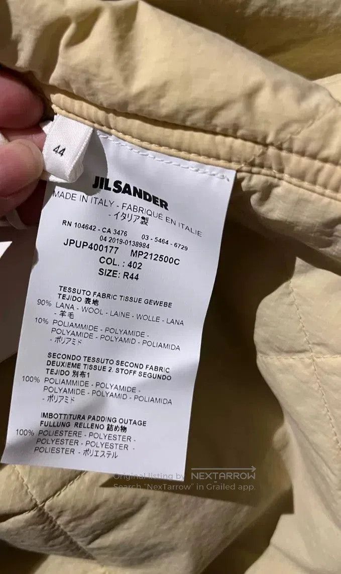 Jil Sander Jil Sander Men’s Quilted Jacket. Size US S / EU 44-46 / 1 - 8 Thumbnail