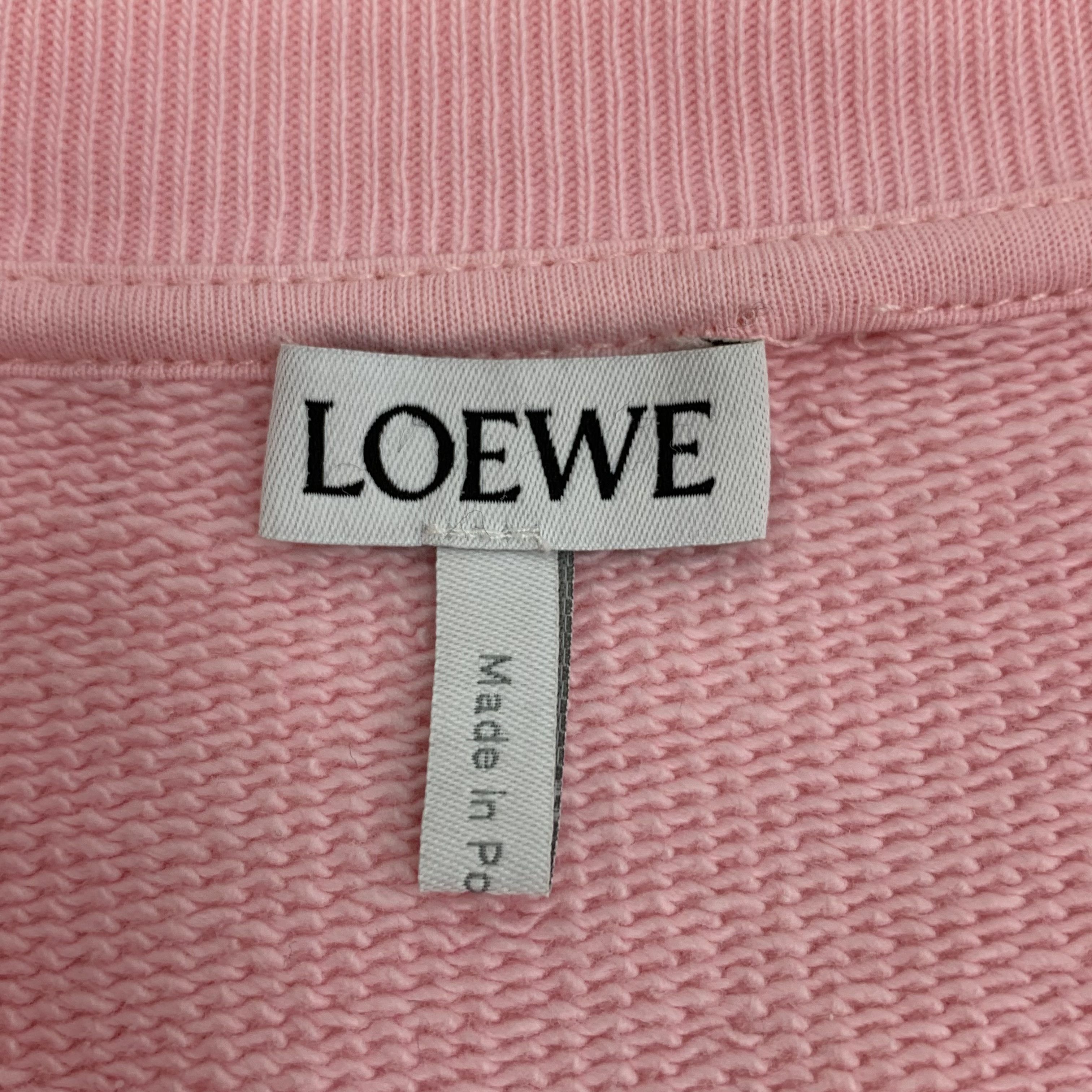 Loewe Loewe Sweatshirt PinkCrewneck (Size S) Size S / US 4 / IT 40 - 2 Thumbnail
