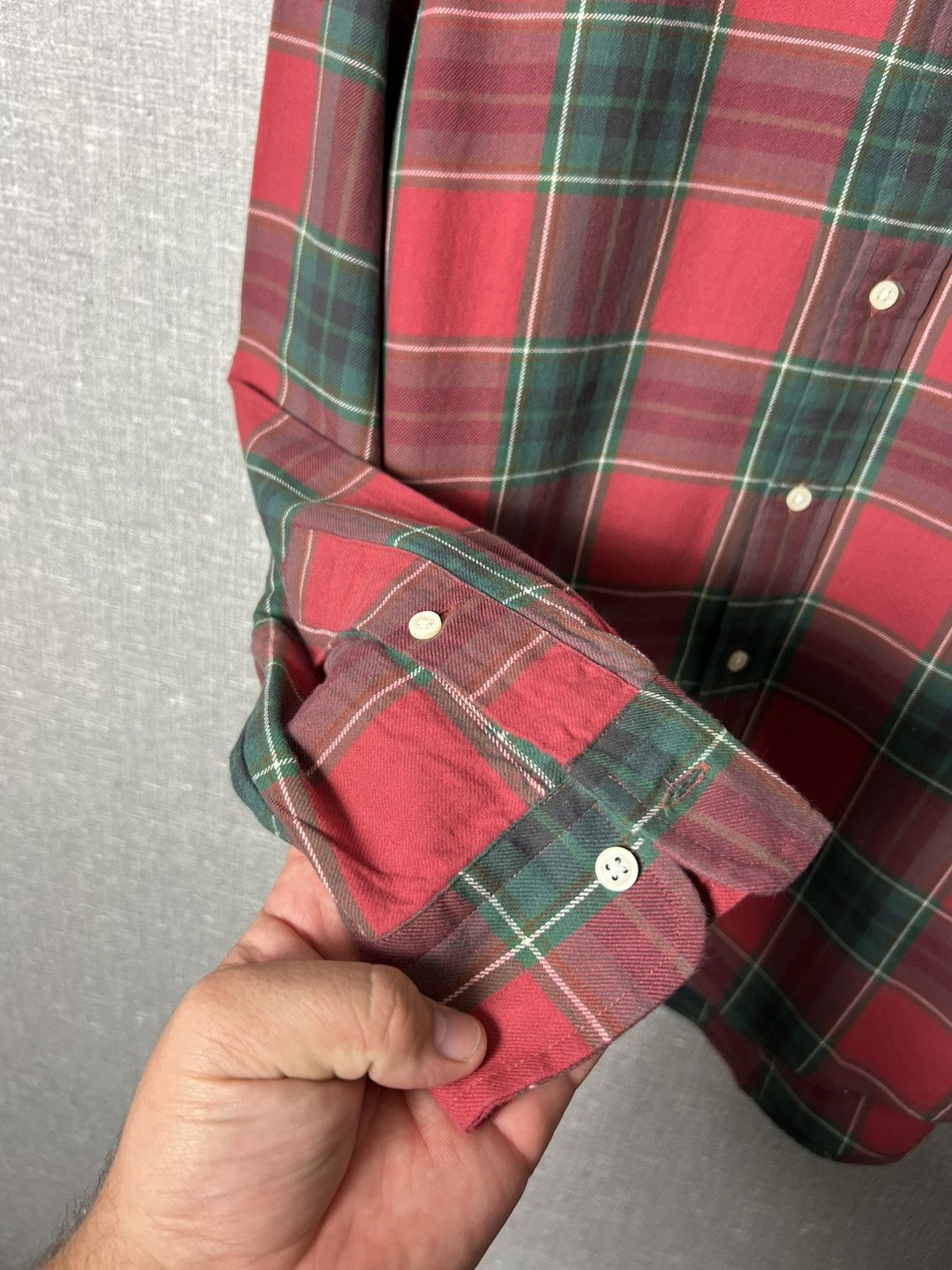 Flannel × Polo Ralph Lauren × Vintage Polo Ralph Lauren American Plaid Checkered Flannel Shirt Size US M / EU 48-50 / 2 - 8 Thumbnail