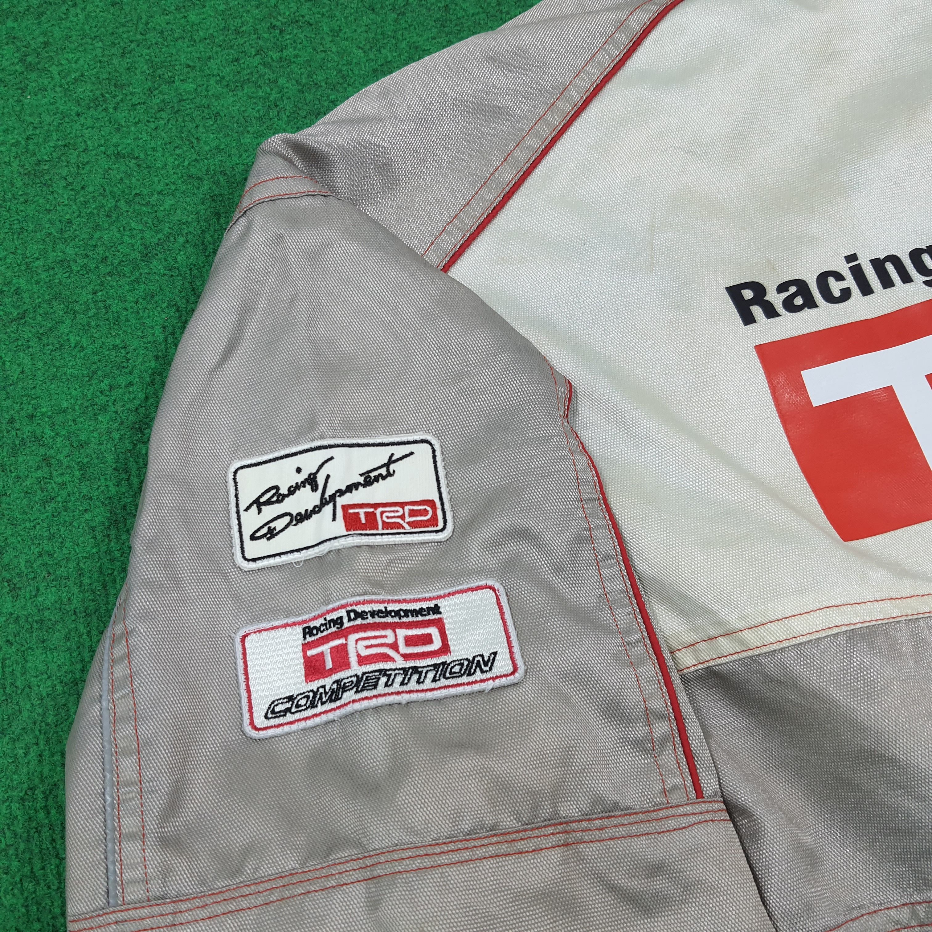 Japanese Brand 90s TRD Toyota Motorsports JDM Boshoku Mech Mesh Jacket E1A6 Size US L / EU 52-54 / 3 - 3 Thumbnail