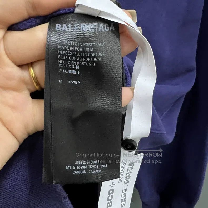 Balenciaga Balenciaga Navy Blue Lettering FREE Hoodie Size US M / EU 48-50 / 2 - 3 Thumbnail