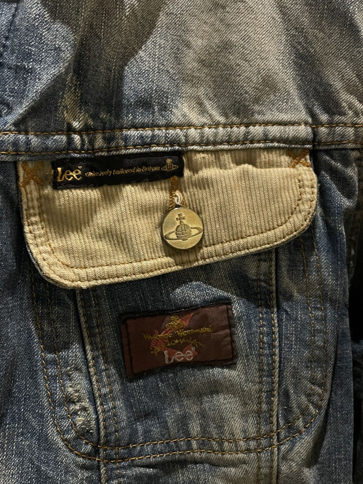 Lee × Vivienne Westwood Vivienne Westwood x Lee Icon Denim Trucker Jacket Size US M / EU 48-50 / 2 - 4 Thumbnail