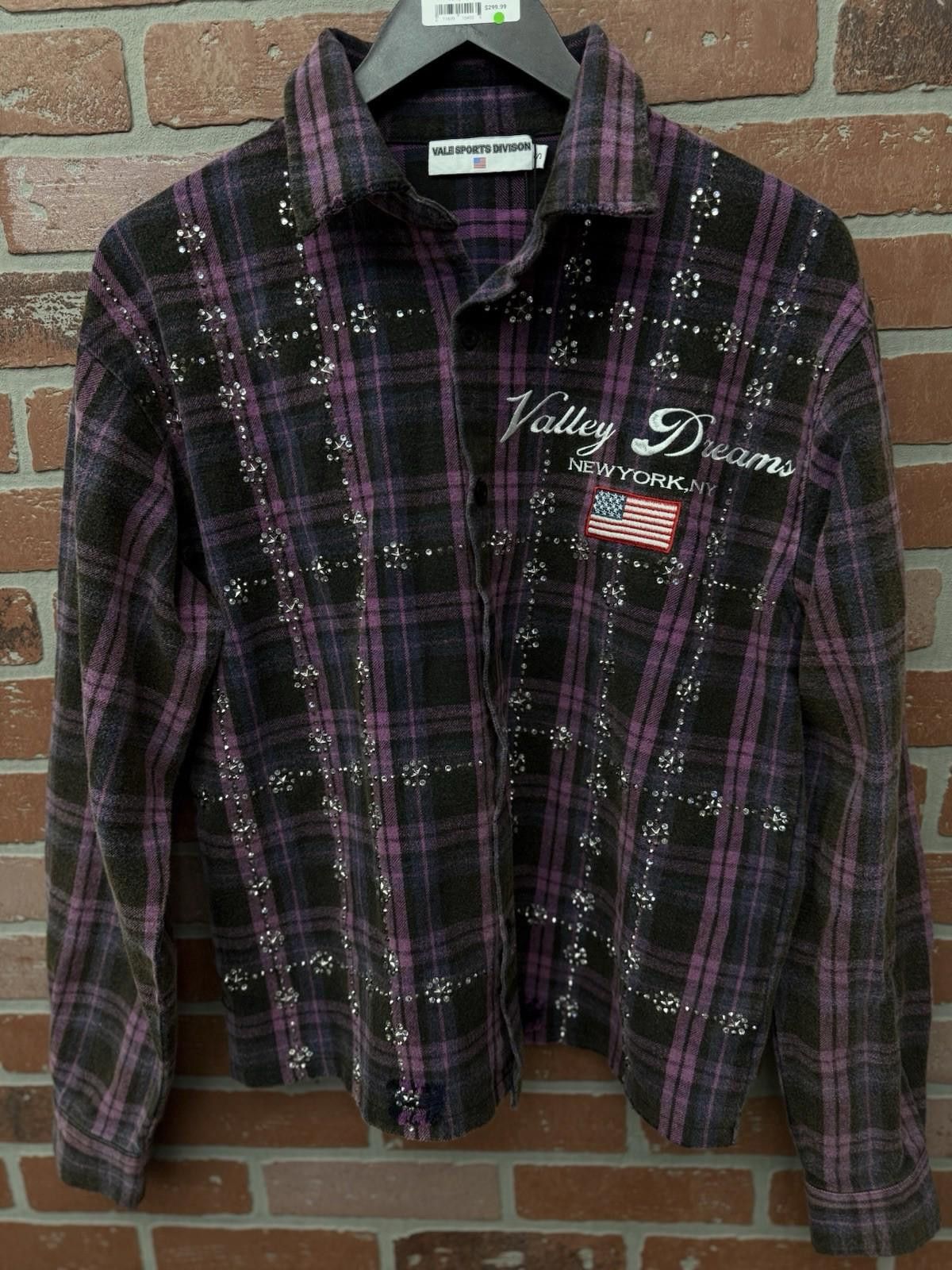 Vale Vale Forever Valley Dreams Full Crystal Stone Flannel (S) Size US S / EU 44-46 / 1 - 1 Thumbnail