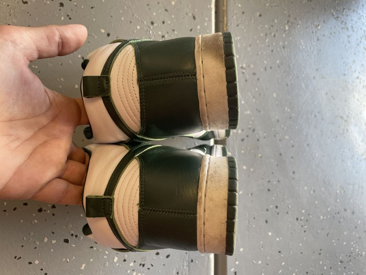 Nike 2020 Spartan Green Dunk Hi Size US 11.5 / EU 44-45 - 5 Thumbnail