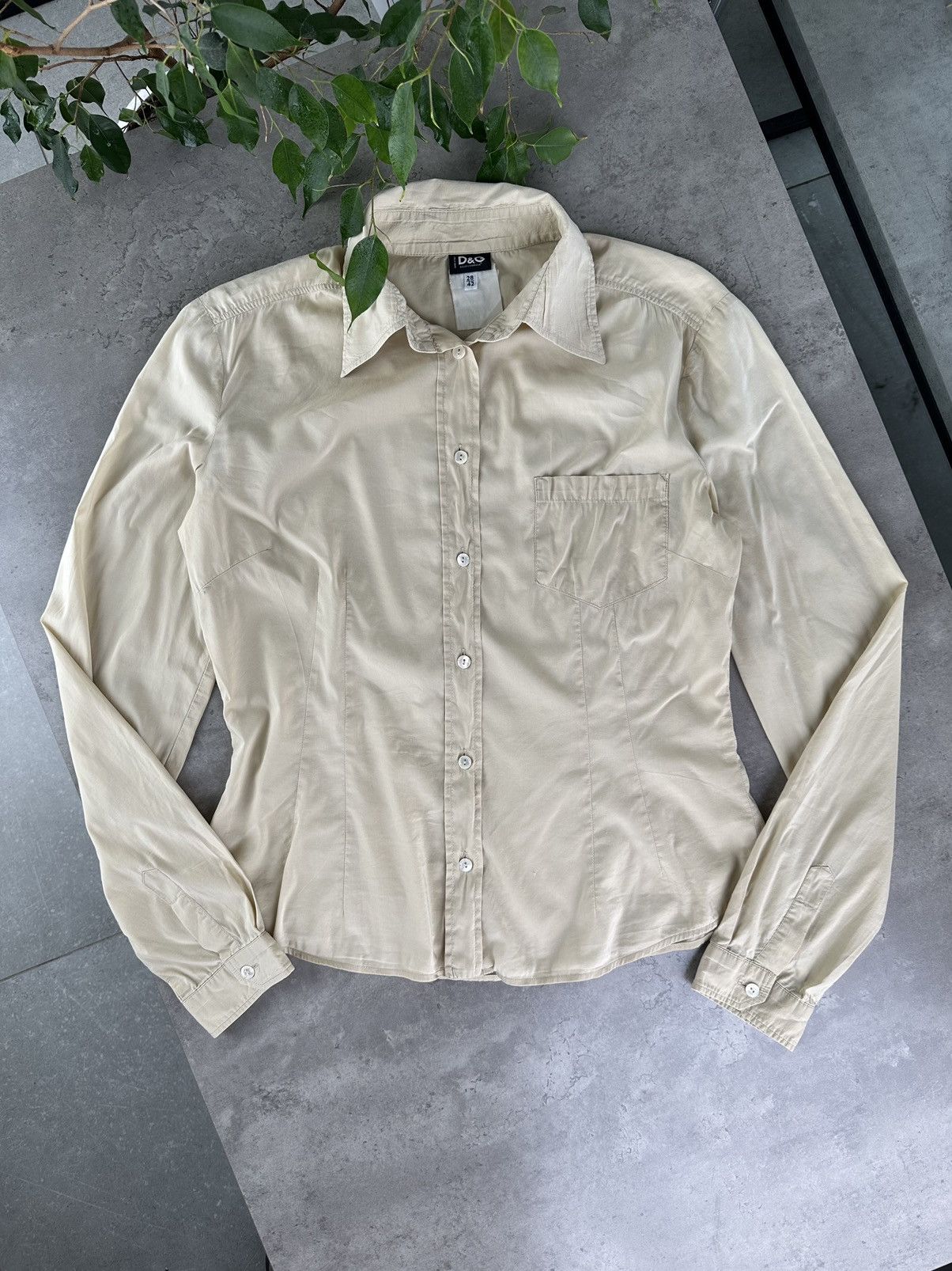 Dolce & Gabbana Dolce & Gabbana Shirt Long Sleeve Size M / US 6-8 / IT 42-44 - 1 Thumbnail