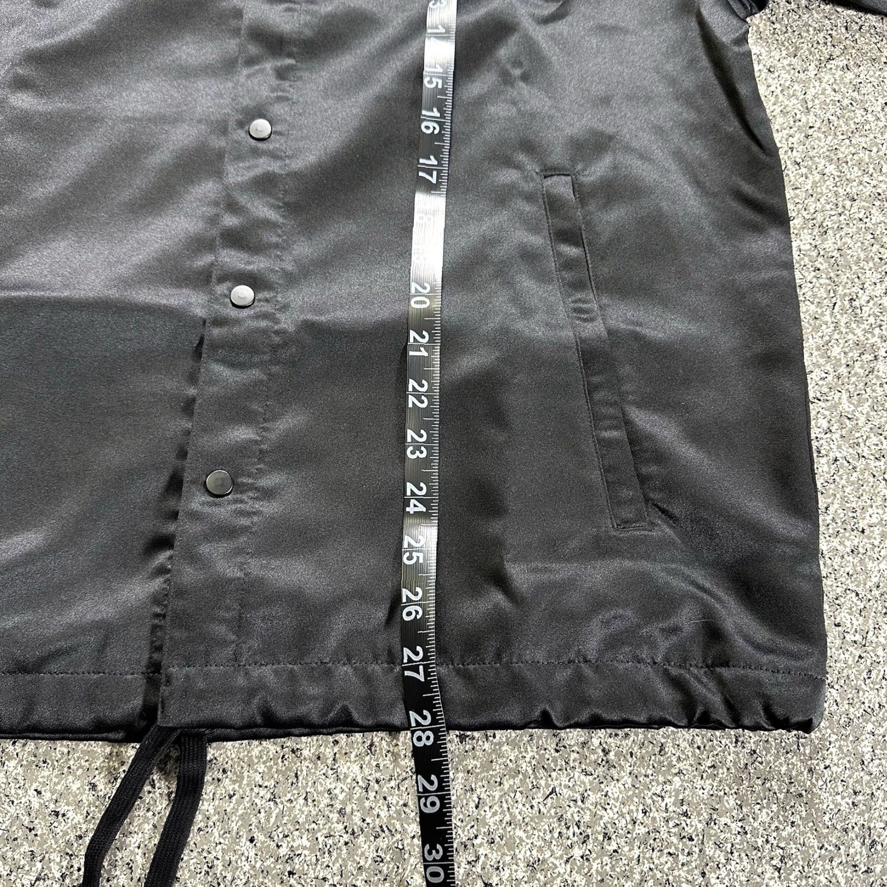 Adidas Adidas Jacket Mens S Originals Satin Coaches Black Solid Snap Sportswear IB8395 Size US S / EU 44-46 / 1 - 5 Thumbnail