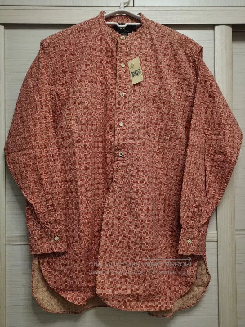 RRL Ralph Lauren RRL Ralph Lauren Samsung Henry collar French shirt with ne Size US S / EU 44-46 / 1 - 2 Thumbnail
