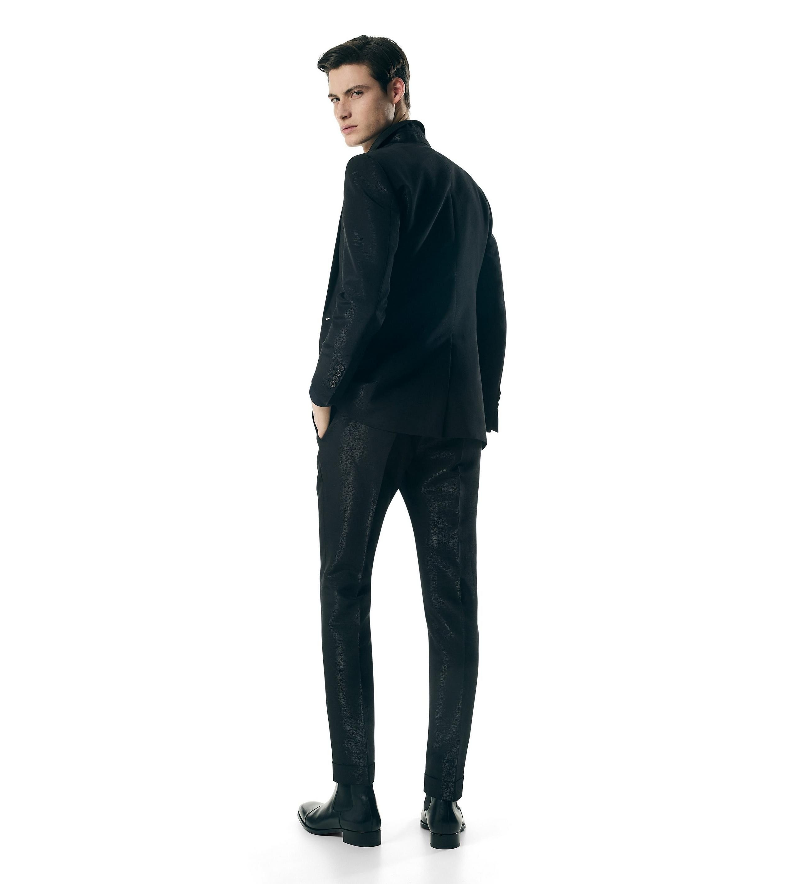 Tom Ford o1w1db10925 JLSPF2 Shelton Jacket in Black Size US L / EU 52-54 / 3 - 3 Thumbnail