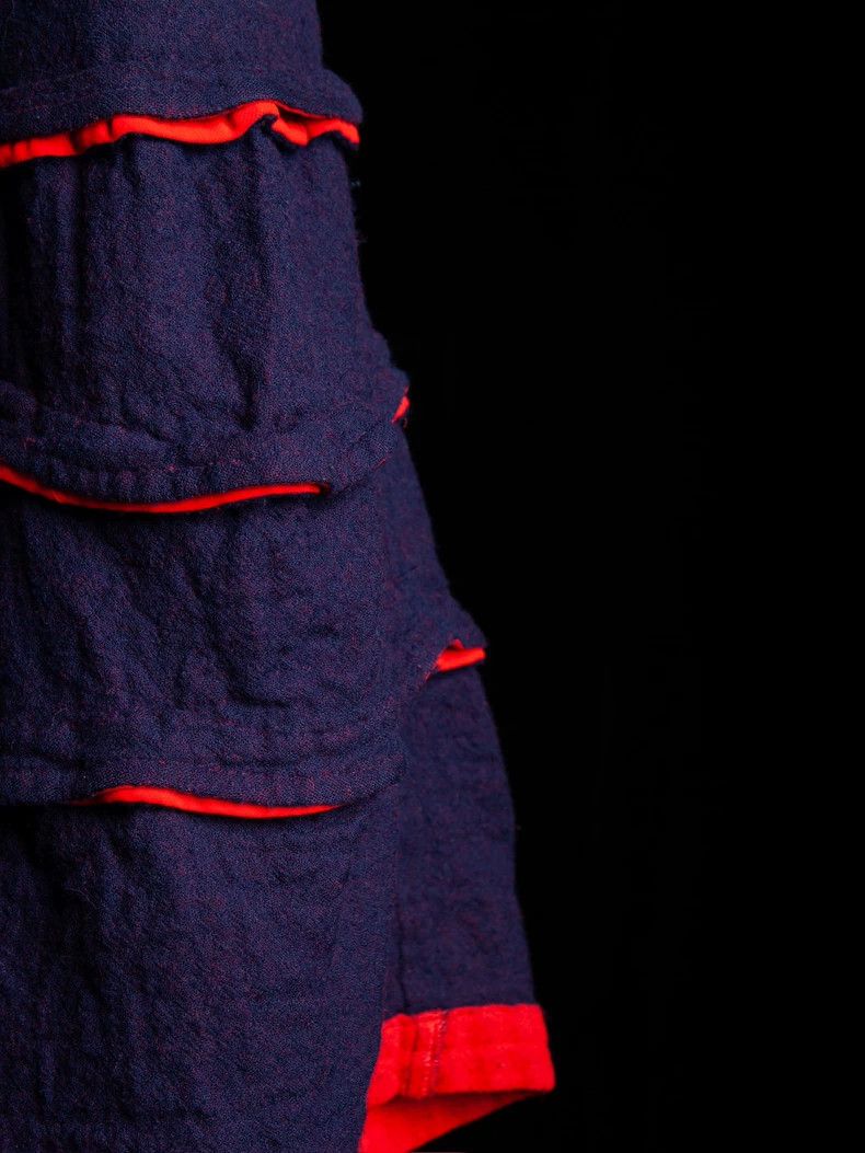 Comme des Garcons Comme des Garcons size S Felt dress cake skirt Size 23" - 3 Thumbnail